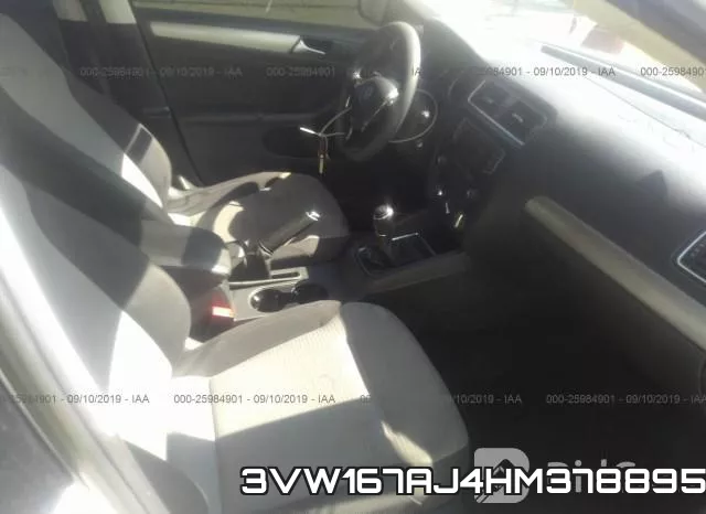 3VW167AJ4HM378895 фото 5