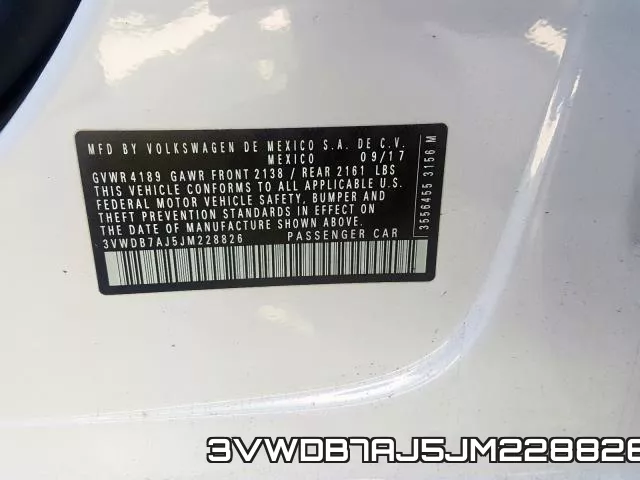 3VWDB7AJ5JM228826 фото 2