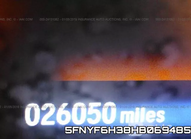 5FNYF6H38HB069485 фото 7