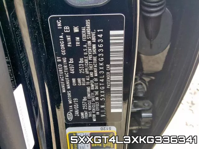5XXGT4L3XKG336341 фото 2