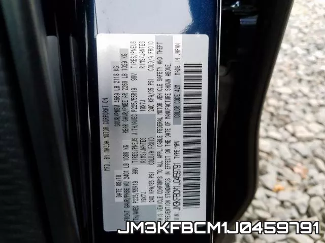 JM3KFBCM1J0459791 фото 2