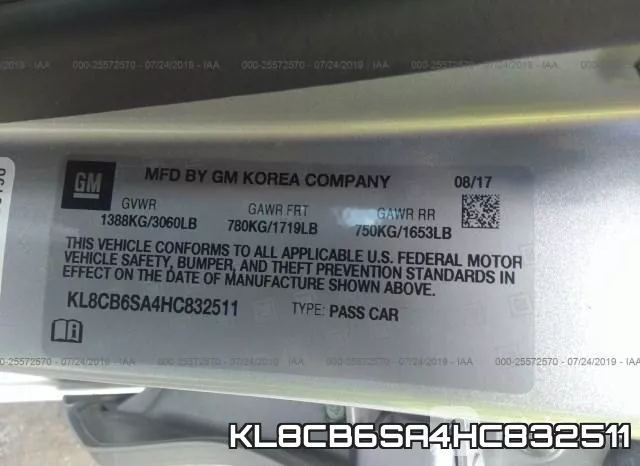KL8CB6SA4HC832511 фото 8