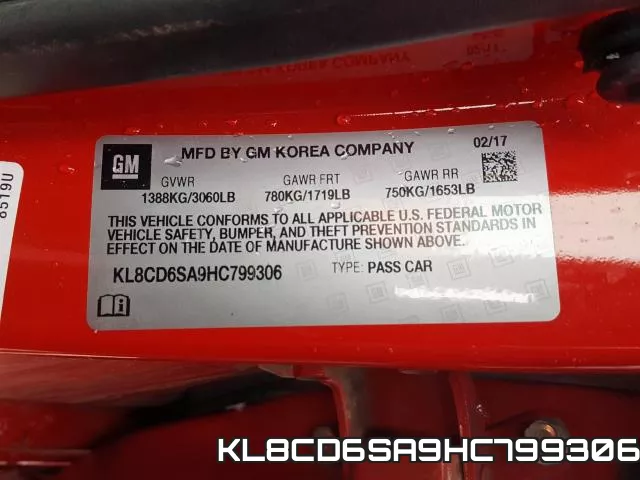 KL8CD6SA9HC799306 фото 2