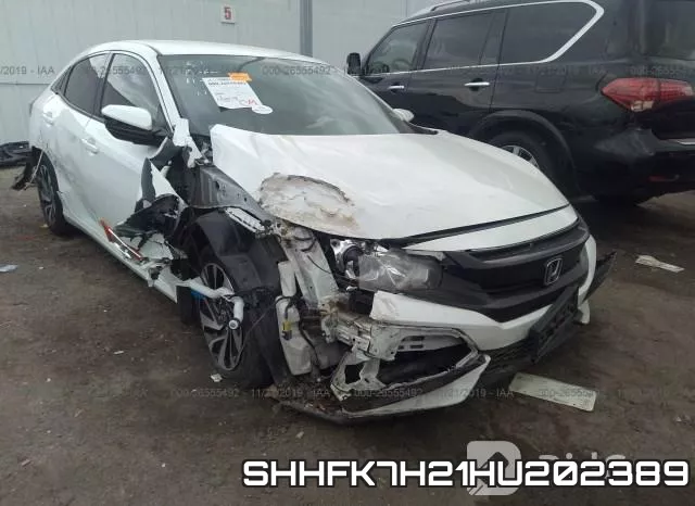 SHHFK7H21HU202389 фото 3