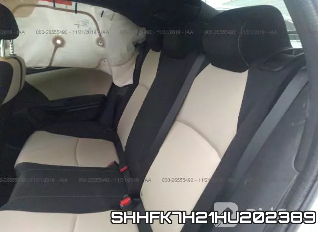 SHHFK7H21HU202389 фото 4
