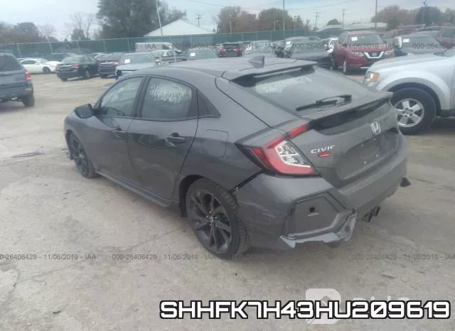 SHHFK7H43HU209619 фото 4