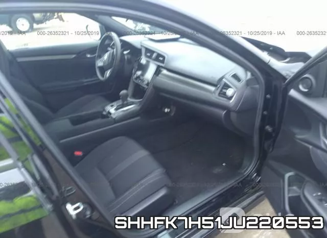 SHHFK7H51JU220553 фото 5