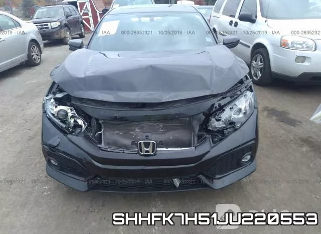 SHHFK7H51JU220553 фото 6