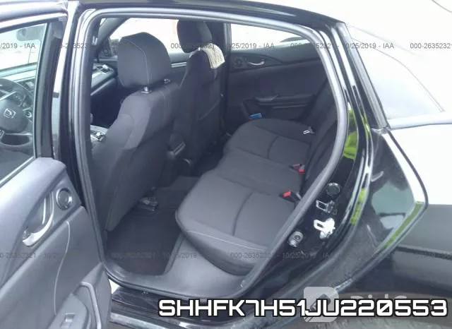 SHHFK7H51JU220553 фото 8
