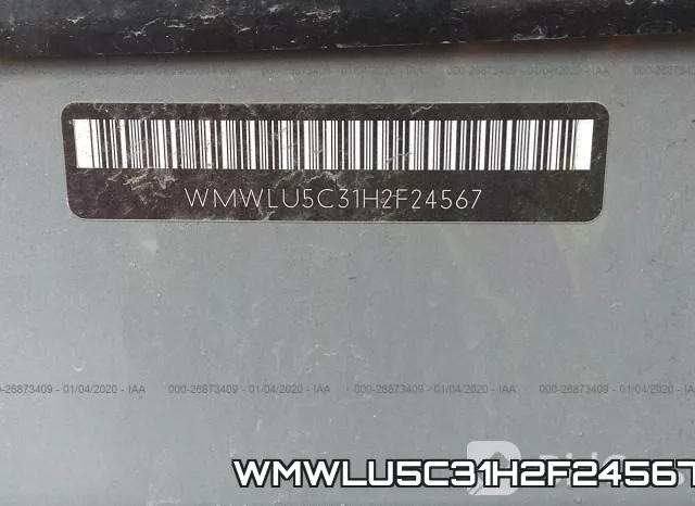 WMWLU5C31H2F24567 фото 8