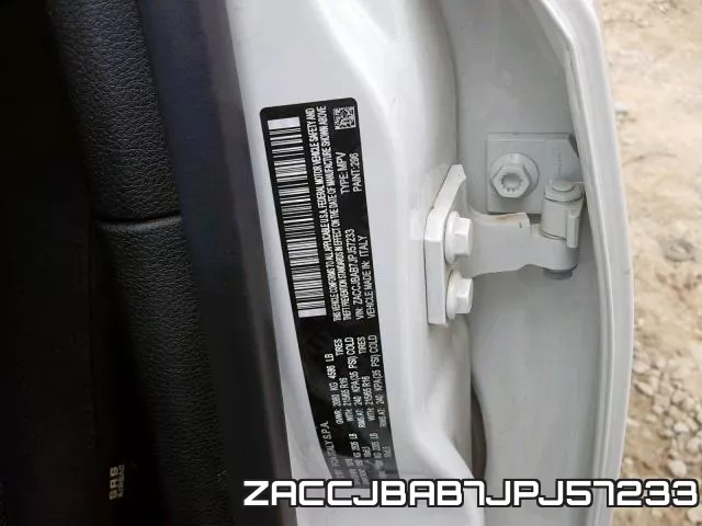 ZACCJBAB7JPJ57233 фото 2