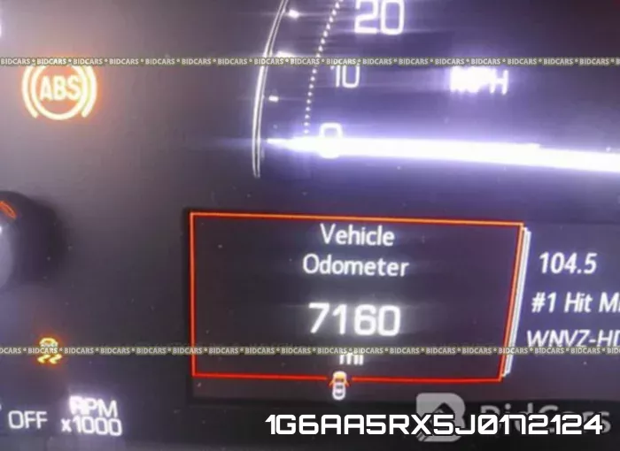 1G6AA5RX5J0172124 фото 8