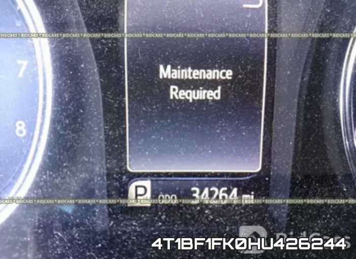4T1BF1FK0HU426244 фото 8