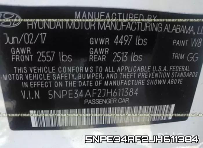 5NPE34AF2JH611384 фото 10