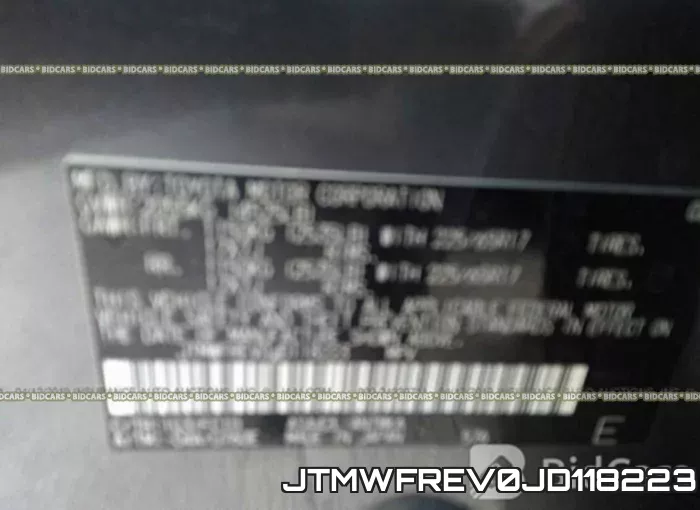JTMWFREV0JD118223 фото 10