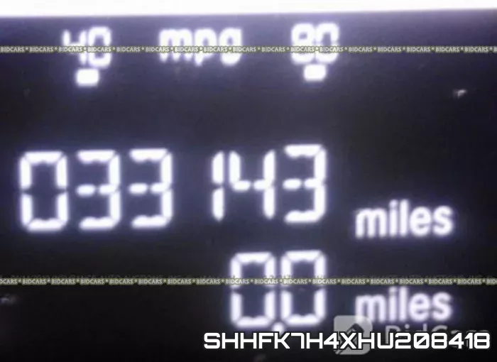 SHHFK7H4XHU208418 фото 8