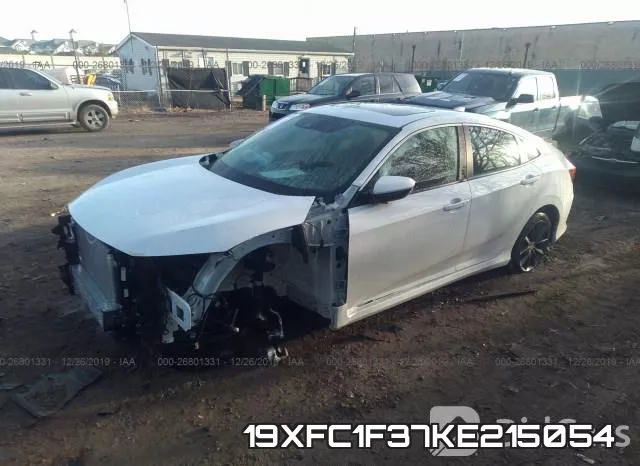 19XFC1F37KE215054 фото 3