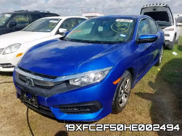 19XFC2F50HE002494 фото 3
