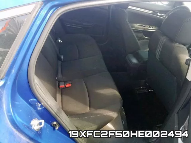 19XFC2F50HE002494 фото 6