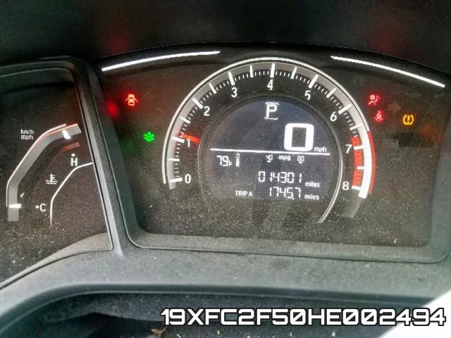 19XFC2F50HE002494 фото 8