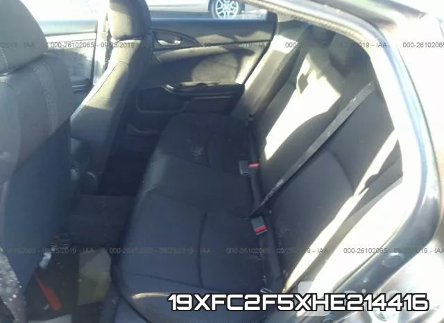 19XFC2F5XHE214416 фото 6
