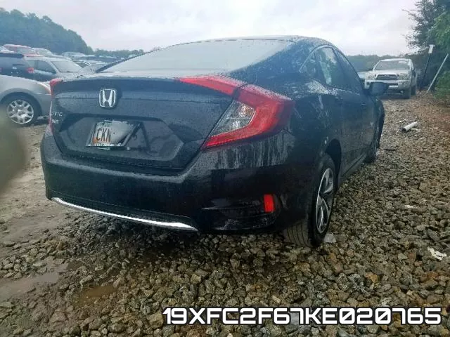 19XFC2F67KE020765 фото 4