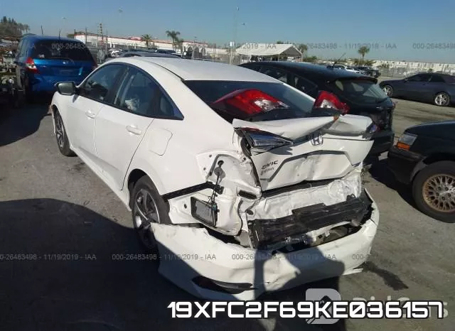 19XFC2F69KE036157 фото 3