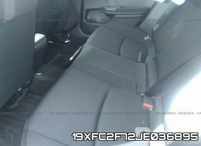 19XFC2F72JE036895 фото 9