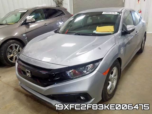19XFC2F83KE006475 фото 2