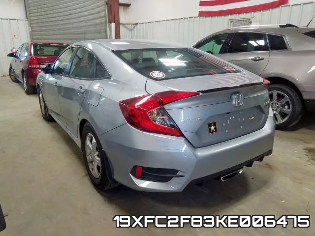 19XFC2F83KE006475 фото 3
