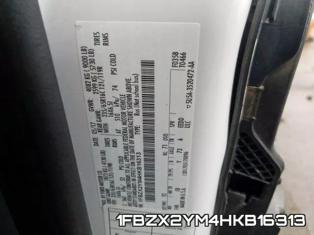 1FBZX2YM4HKB16313 фото 2