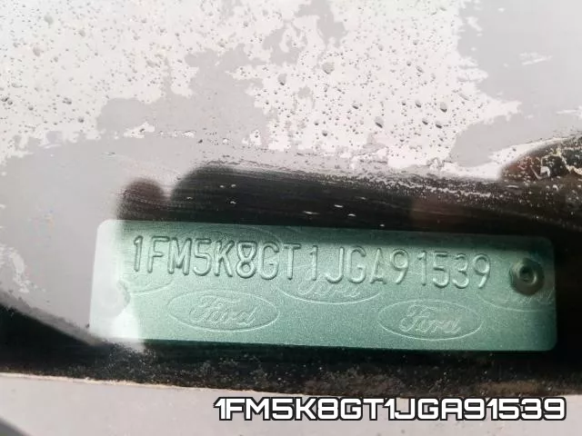 1FM5K8GT1JGA91539 фото 2