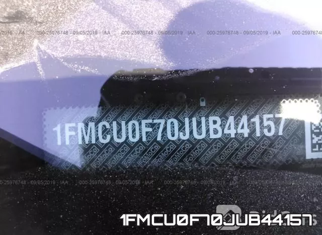 1FMCU0F70JUB44157 фото 10