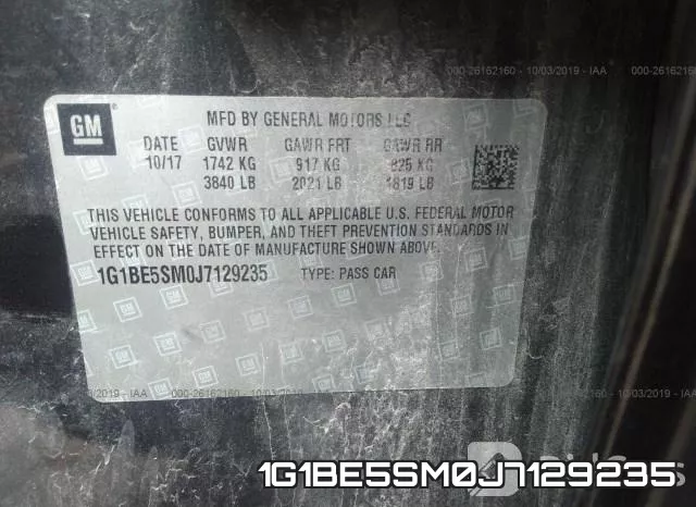1G1BE5SM0J7129235 фото 10