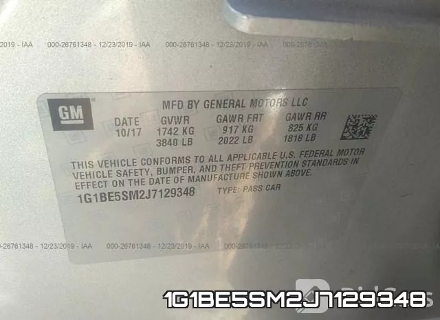 1G1BE5SM2J7129348 фото 10
