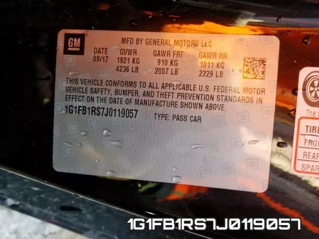 1G1FB1RS7J0119057 фото 2