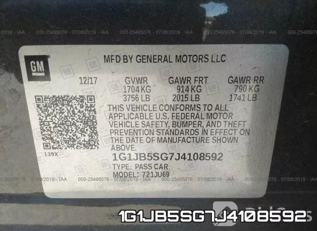 1G1JB5SG7J4108592 фото 10