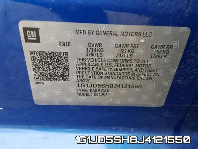 1G1JD5SH8J4121550 фото 2
