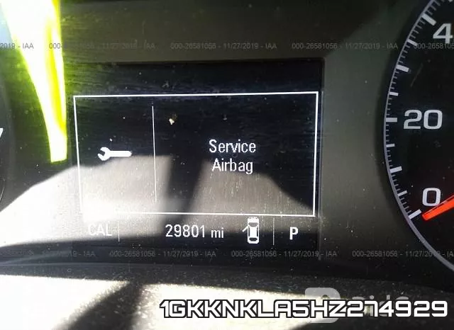 1GKKNKLA5HZ274929 фото 8
