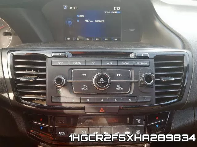 1HGCR2F5XHA289834 фото 9
