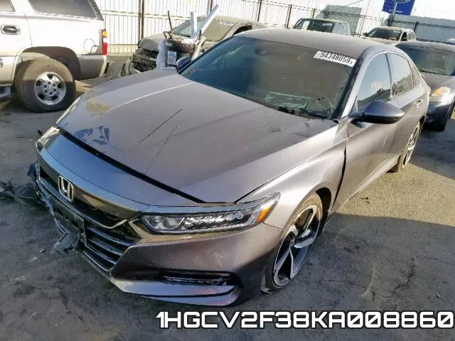 1HGCV2F38KA008860 фото 3