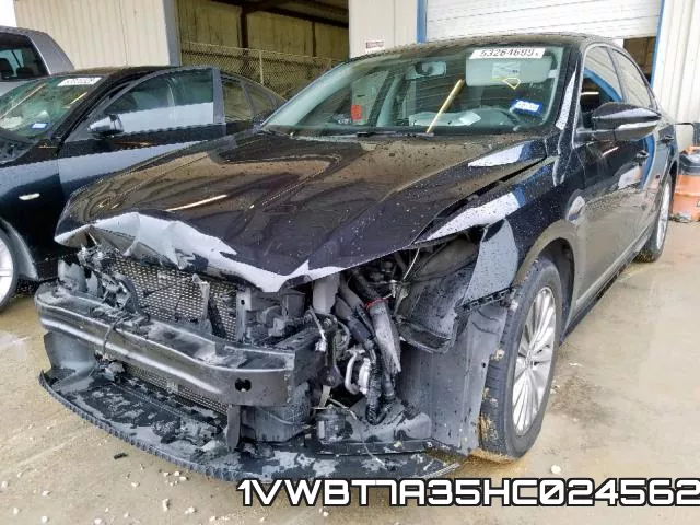 1VWBT7A35HC024562 фото 2