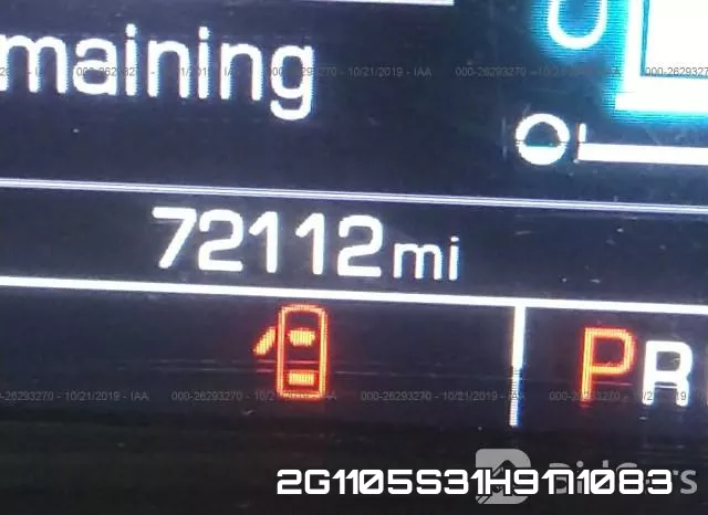 2G1105S31H9171083 фото 7