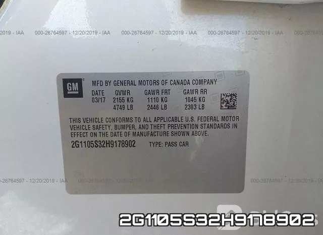 2G1105S32H9178902 фото 9