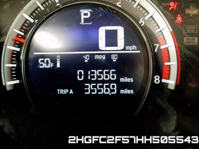 2HGFC2F57HH505543 фото 9