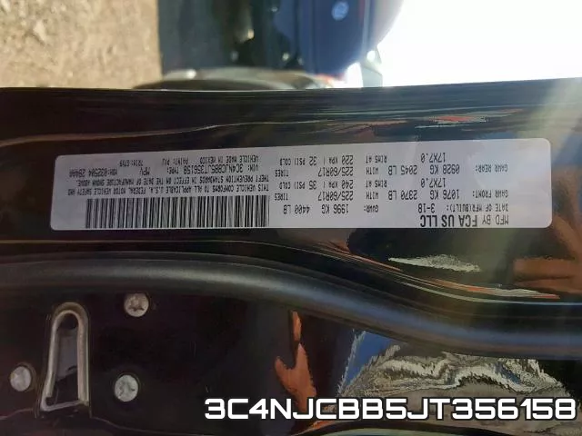 3C4NJCBB5JT356158 фото 2