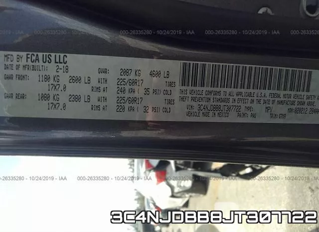 3C4NJDBB8JT307722 фото 9