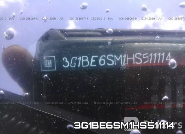 3G1BE6SM1HS511114 фото 9