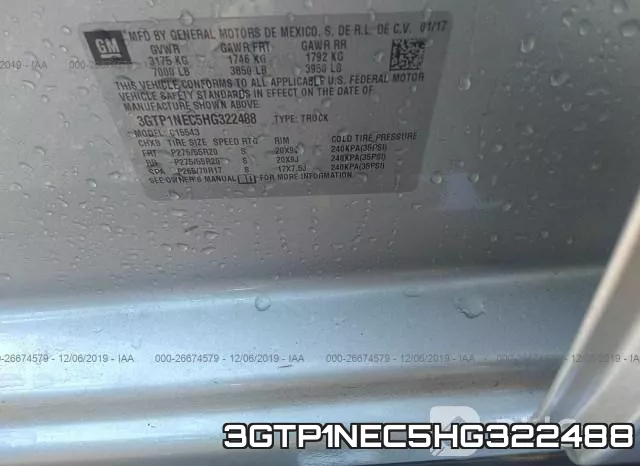 3GTP1NEC5HG322488 фото 9