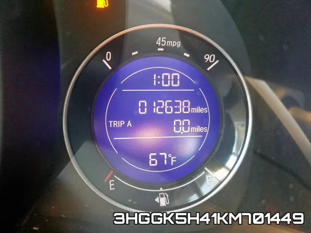 3HGGK5H41KM701449 фото 9